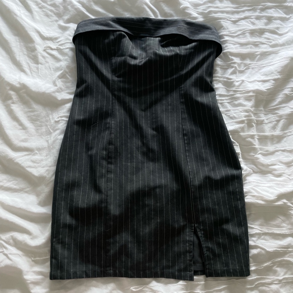 Pinstripe Dress